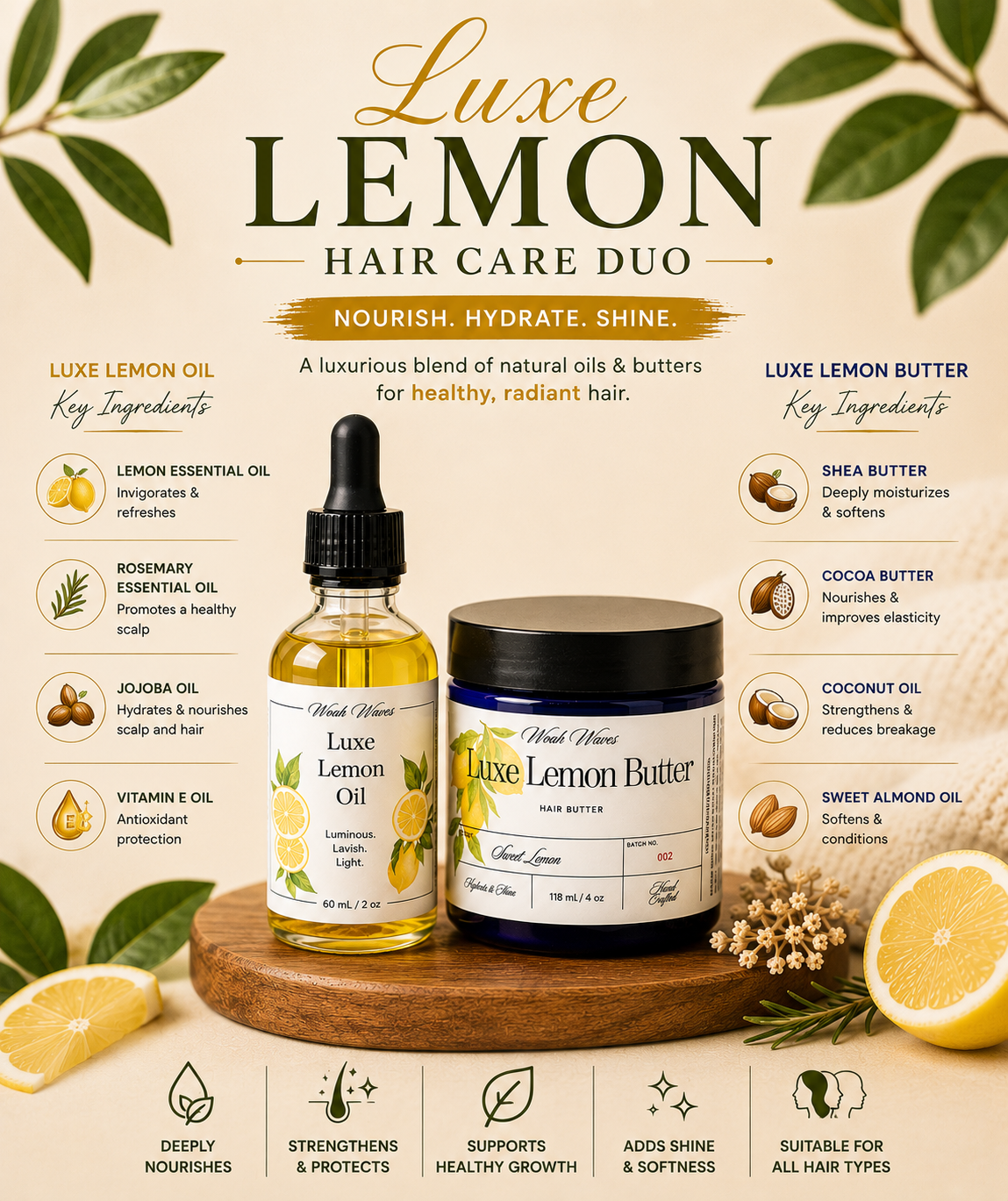 Luxe Lemon Duo