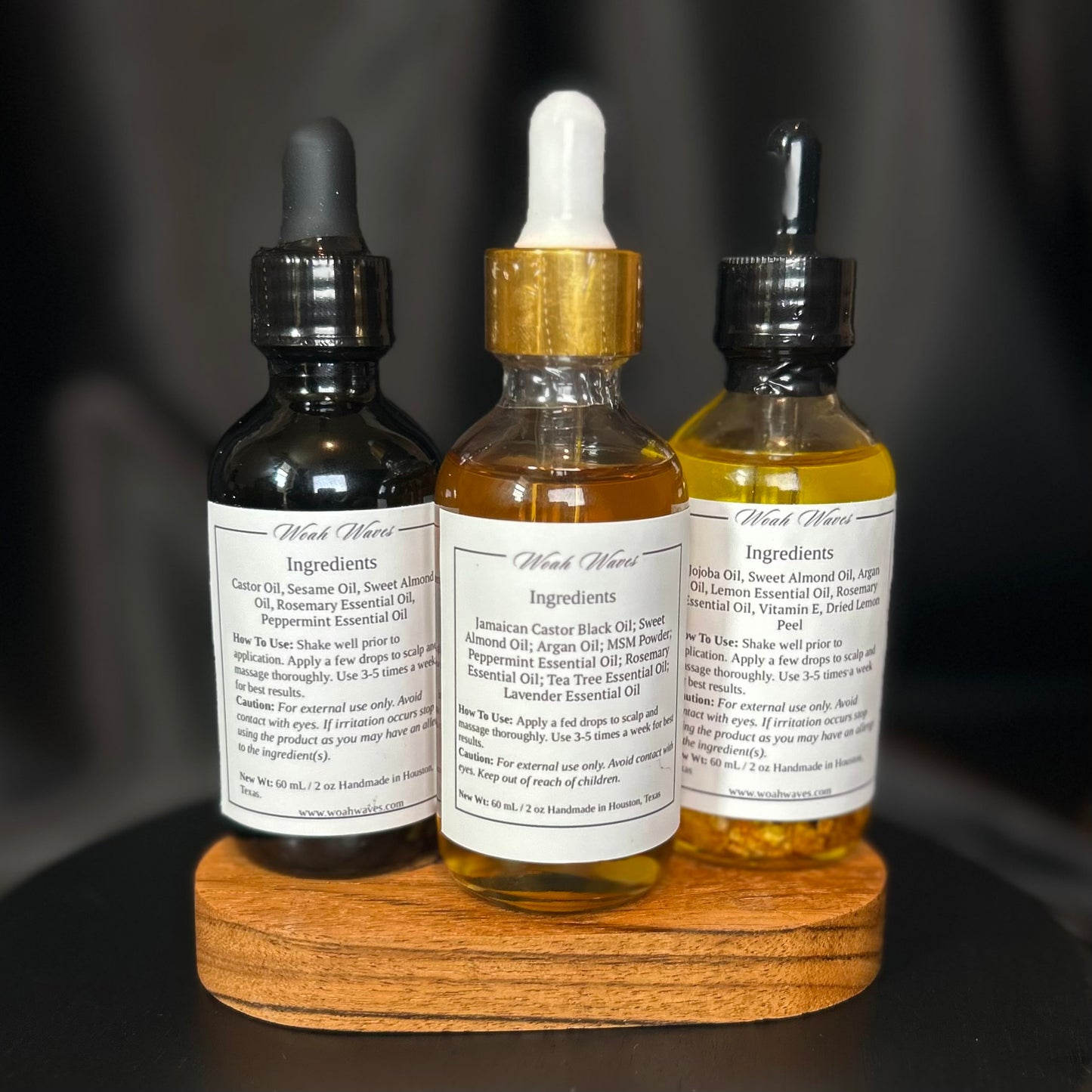 Hair Oil Trio